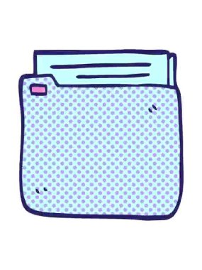 Karikatür karalama dosyasının titrek hareket animasyonu