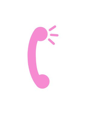 Dikkat çekici bir telefon alıcısının canlandırması