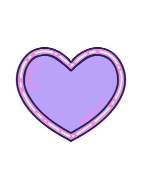 Dövmenin geleneksel kalp stilinde canlandırma efektini pikselleştir