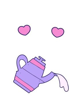 dönen kalpler çizgi film animasyonu garip çaydanlık