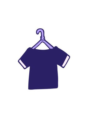 Yıldız patlaması etkisi çizgi film animasyonu askıya karalama tişörtü