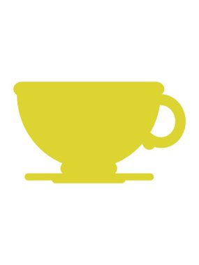 Kahve fincanının renk değişimi