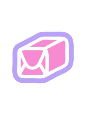 Paket simgesi simgesinin canlandırılması dikkat çekici