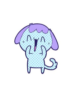 Dikkat çeken çizgi filmlerdeki kıkırdayan köpek animasyonu.