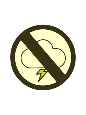 Fırtınaya izin verilmeyen sevimli bir çizgi filmin renk animasyonuna izin veriliyor