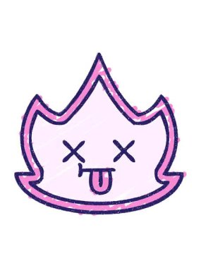 Alev Karakterinin pixelize etkisi canlandırması