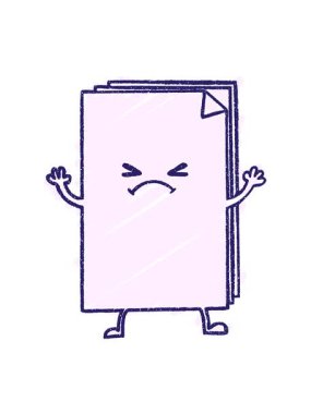 Kağıt Yığını Tebeşir Çiziminin Hareketli Canlandırması