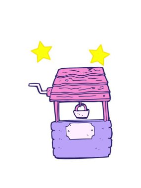 dönen yıldızların çizgi film animasyonu iyi tasarım