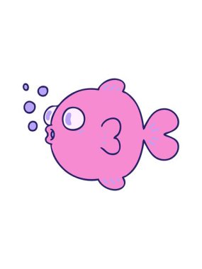 el hareketli animasyon eğlenceli çizgi film balıkları