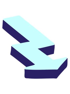 Hedef okun çizgi film elemanının hareketli animasyonunu oynat