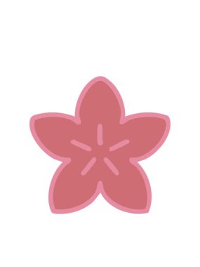 Kültürel geleneksel Japon çiçeklerinin yanıp sönen radyal çizgileri