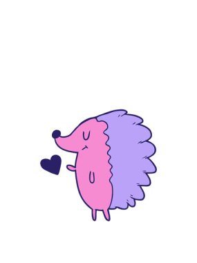 Tatlı kirpinin zıplama hareketi animasyonu