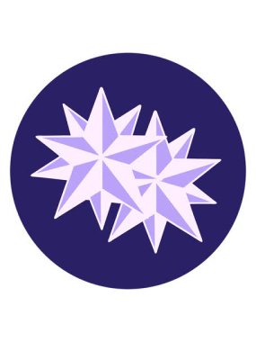 Yıldızların ikonik dövme tarzının hareketli animasyonu