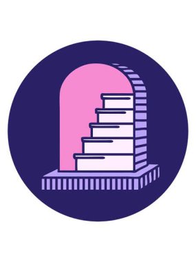 Parlak ışık efekti mezar taşının canlandırması