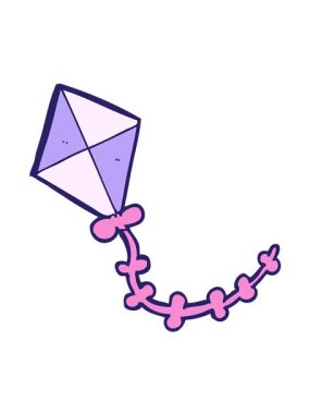 Tatlı uçurtmanın hareketli animasyonunu oynat