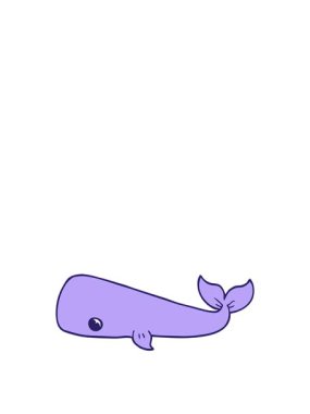 Çizgi film karalama balinasının animasyonunu genişletiyor