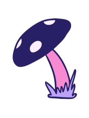 El çiziminin hareketli animasyonunu salla. Bir kurbağa dışkısının karikatürü.