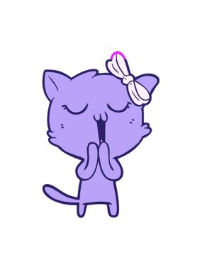 Neon Cat çizgi filminin animasyonunu çalıştır.