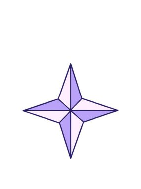 Bir yıldızın ikonik dövme tarzının zıplama hareketi animasyonu