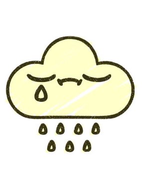 Fırtına Bulutu Tebeşir Çiziminin renk animasyonu değişiyor