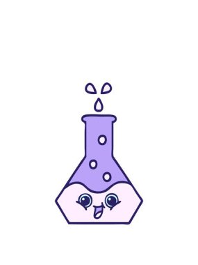 Bilim beher çizgi filminin animasyonunu genişletiyorum.