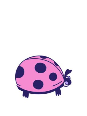 Elle çizilen tuhaf çizgi film uğur böceği animasyonunu büyütüyor