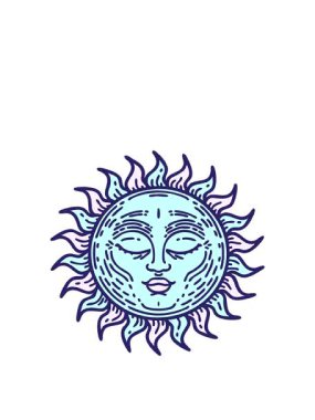 Dövmenin animasyonunu geleneksel ortaçağ güneşiyle genişletiyor