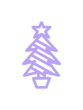 Noel ağacı simgesi simgesini salla ve duraklat