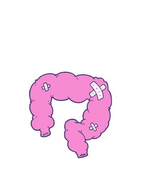 kolon çizgi filminin zıplama hareketi animasyonu