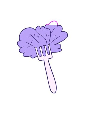 Salata yapraklarının canlandırmasını çalıştır