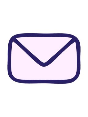 Çizgi roman tarzı kağıt zarfın hareketli animasyonu