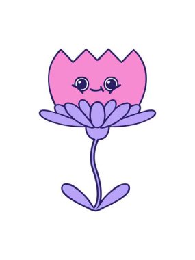 Bir nilüfer çiçeğinin titreyen animasyonu.