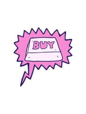 Serbest konuşma baloncuğu çizgi film bilgisayarının titreyen hareketli animasyonu satın alma sembolü