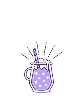 Dövme stili zencefilli biranın zıplama hareketi