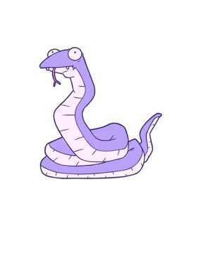 Yılan çiziminin yükselişi ve yüzüşü