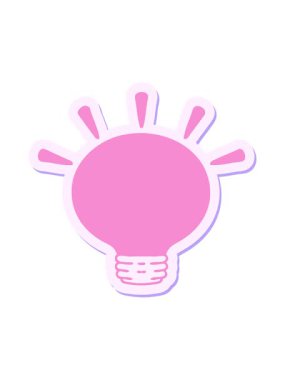 Parlak ampul çıkartmasının basınçlı animasyonu