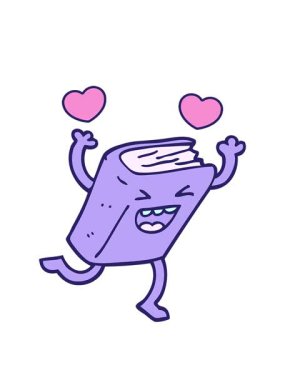 dönen kalpler dans kitabının karalamalarının animasyonu