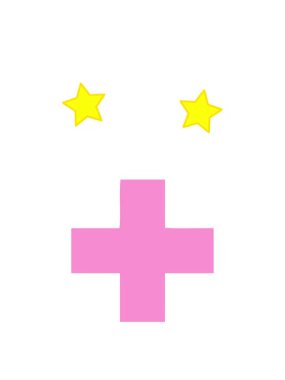 dönen yıldızlar ek sembol simgesinin düz sembolü animasyonu