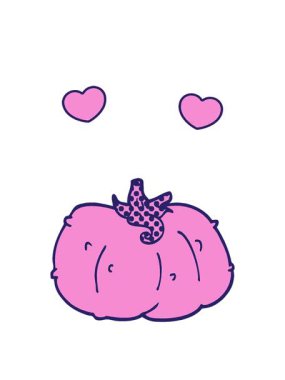 dönen kalpler karikatür karalama balkabağı animasyonu