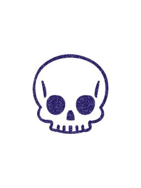 Ürkütücü Kafatası Kömür Çizimi 'nin gösterişli satış animasyonu