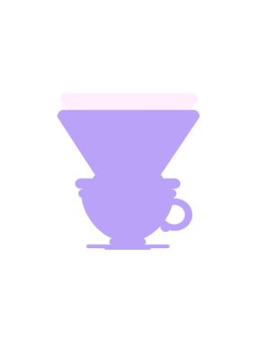 Damlama filtresi ile kahve fincanının canlandırma etkisi