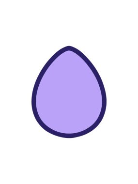 eğlenceli paskalya yumurtası tasarımının radyoaktif parlayan animasyonu