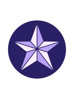 Dövme yıldızı grafiğinin hareketli animasyonu