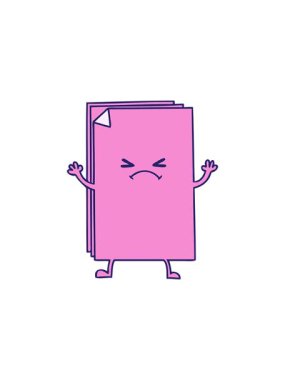 Yıldız patlaması efekti çizilmiş el animasyonu çizgi film çapraz kağıt yığını