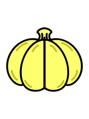 Japon mutfağının renk değiştiren kabak kabağı kabağı.