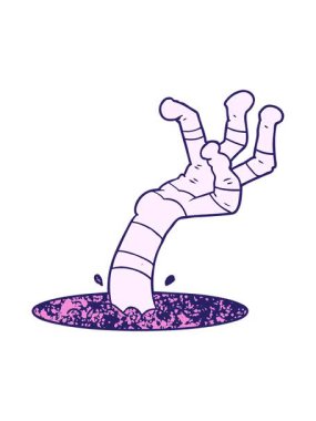 Basınç çizgi filmlerdeki gibi korkunç canavar eli canlandırıyor.