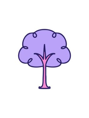 Geleneksel bir Japon kiraz ağacının canlandırması dikkat çekici.