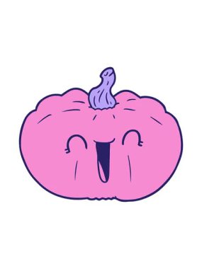 karikatür balkabağının canlandırma efektini göster