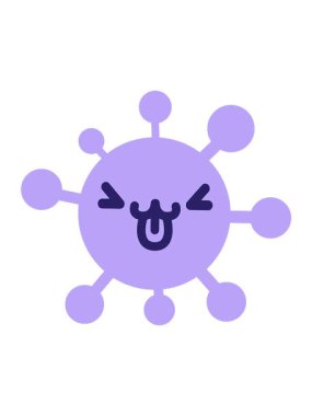 Sevimli hayvan virüsünün titreşimli hareketli animasyonu