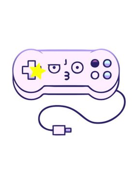 Parıldayan yıldızlar oyun denetleyicisinin animasyonunu etkiler